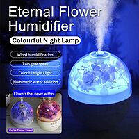 Eternal Flower Humidifier & Colourful Night Lamp Eternal Flower Humidifier & Colourful Night Lamp