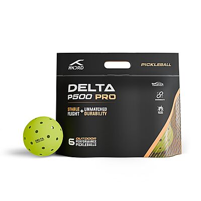 Hundred Delta P500 Pro Pickleball Balls - Pack of 6