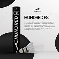 Hundred F8 Feather Shuttle - Speed 76 Hundred F8 Feather Shuttle - Speed 76
