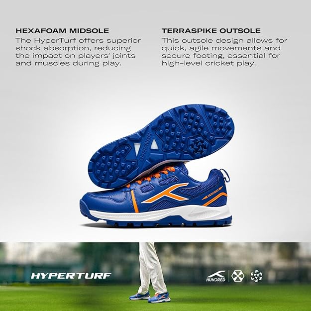 Hundred HyperTurf Cricket Shoe