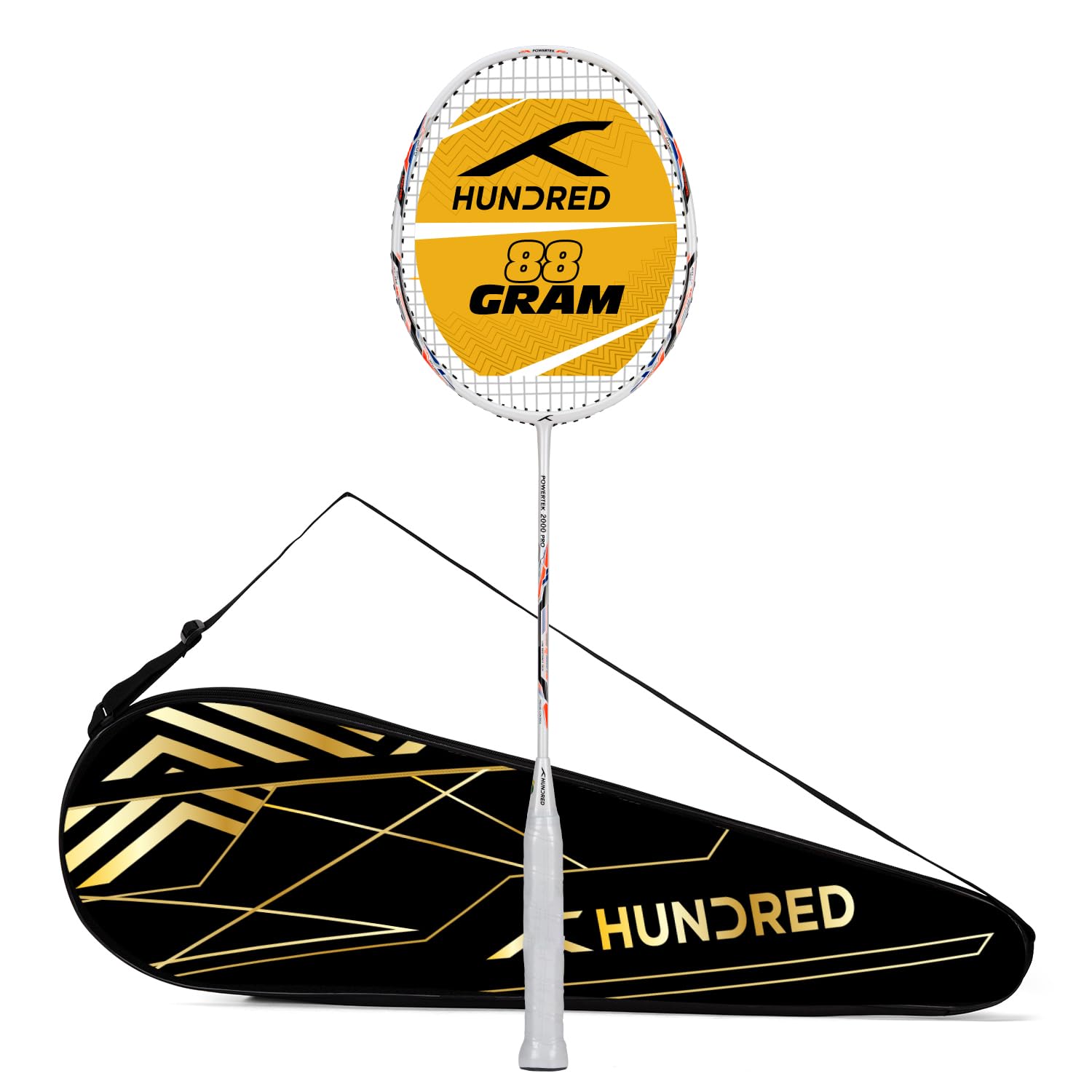 Hundred Powertek 2000 PRO - Strung Badminton Rackets Hundred Powertek 2000 PRO - Strung Badminton Rackets