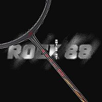Hundred Rock 88 - Strung Badminton Racket