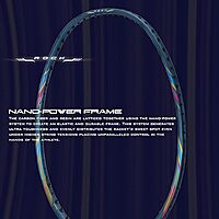 Hundred Rock 88 - Strung Badminton Racket
