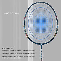 Hundred Rock 88 - Strung Badminton Racket