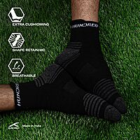 Hundred Sports Socks - Ankle - Black