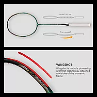 Hundred Flutter FF Zoom - Strung Badminton Racquet Hundred Flutter FF Zoom - Strung Badminton Racquet