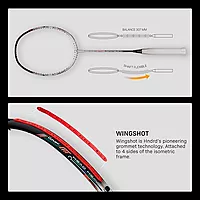 Hundred Flutter FF Zoom - Strung Badminton Racquet Hundred Flutter FF Zoom - Strung Badminton Racquet