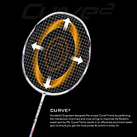Hundred Rock 79 - Strung Badminton Racket