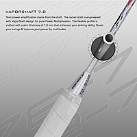 Hundred Rock 79 - Strung Badminton Racket