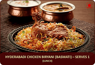 Hyderabadi Chicken Biryani - 750 Gms