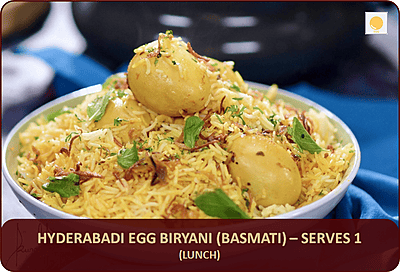 Hyderabadi Egg Biryani