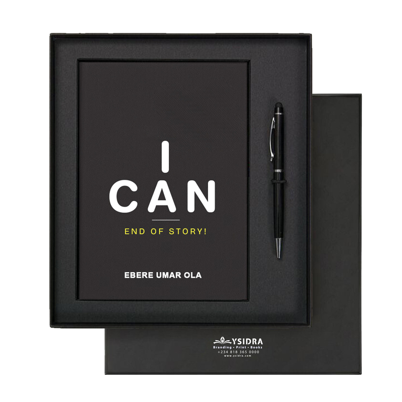 I can " Premium Motivational Notebook
