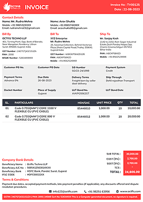 Invoice Template-3 Invoice Template-3