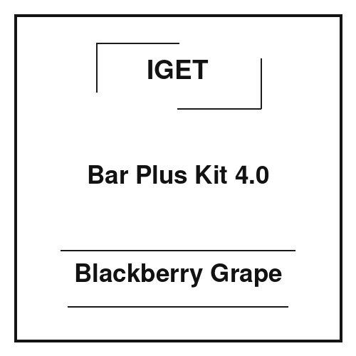 Iget Bar Plus Kit 4.0 Blackberry Grape