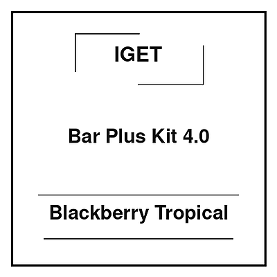 Iget Bar Plus Kit 4.0 Blackberry Tropical