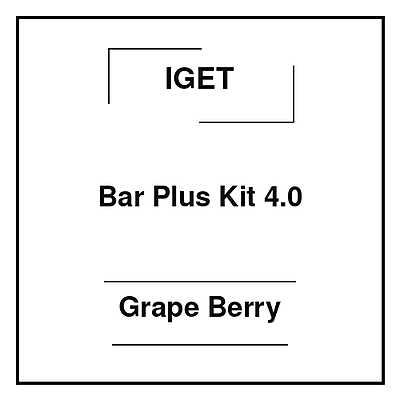 Iget Bar Plus Kit 4.0 Grape Berry