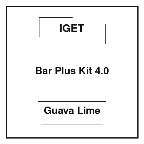 Iget Bar Plus Kit 4.0 Guava Lime