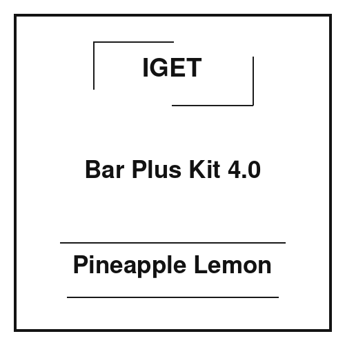 Iget Bar Plus Kit 4.0 Pineapple Lemon