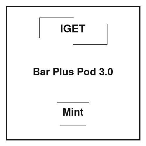 Iget Bar Plus Pod 3.0 Mint