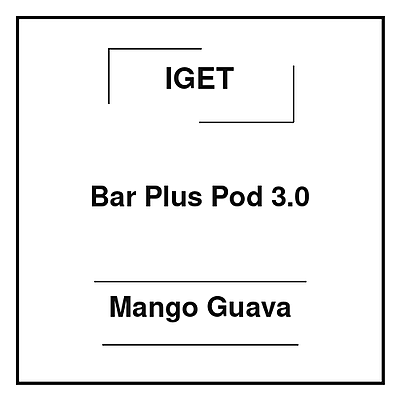 Iget Bar Plus Pod 3.0 Mango Guava