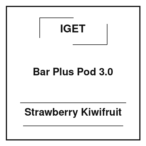 Iget Bar Plus Pod 3.0 Strawberry Kiwifruit