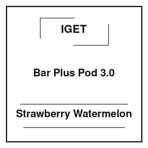 Iget Bar Plus Pod 3.0 Strawberry Watermelon