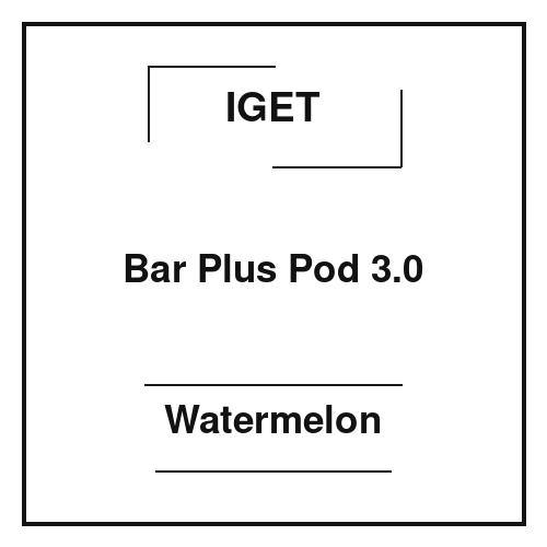 Iget Bar Plus Pod 3.0 Watermelon