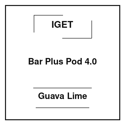 Iget Bar Plus Pod 4.0 Guava Lime