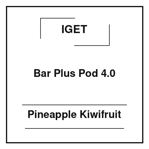 Iget Bar Plus Pod 4.0 Pineapple Kiwifruit