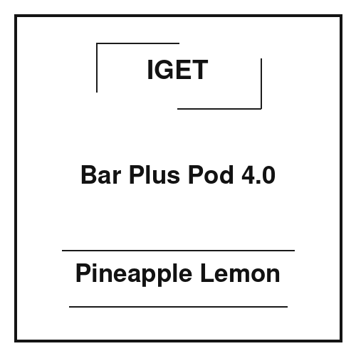 Iget Bar Plus Pod 4.0 Pineapple Lemon
