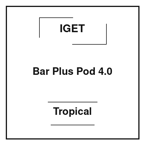 Iget Bar Plus Pod 4.0 Tropical
