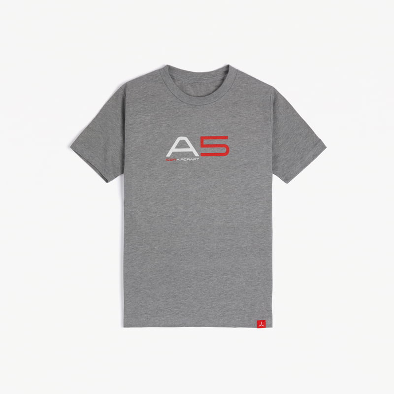 Youth A5 Tee (Grey)