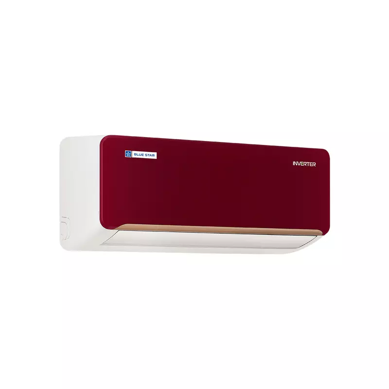 Blue Star IC518QNUR-MAROON  Inverter Split AC-1.5 Ton 5 Star