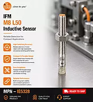 IFM Inductive Sensor M8 L50