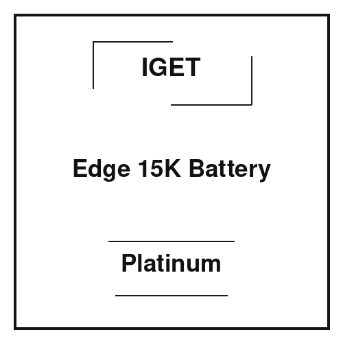 Iget Edge 15K Battery Platinum