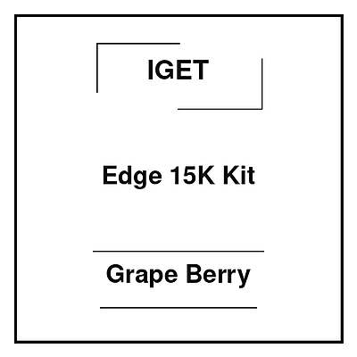 Iget Edge 15K Kit Grape Berry