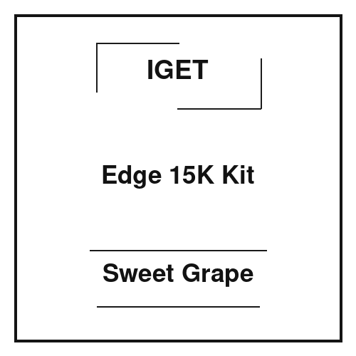Iget Edge 15K Kit Sweet Grape