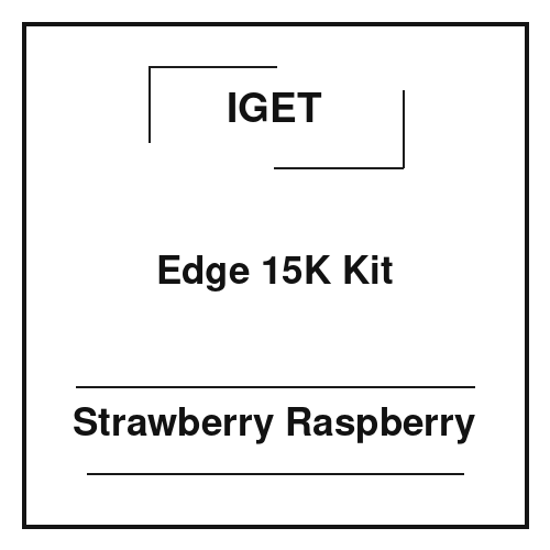 Iget Edge 15K Kit Strawberry Raspberry