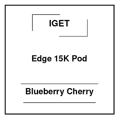 Iget Edge 15K Pod Blueberry Cherry