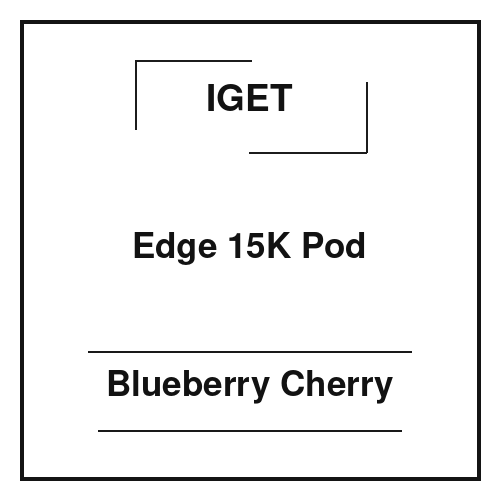 Iget Edge 15K Pod Blueberry Cherry