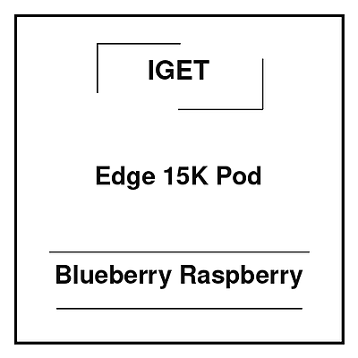 Iget Edge 15K Pod Blueberry Raspberry