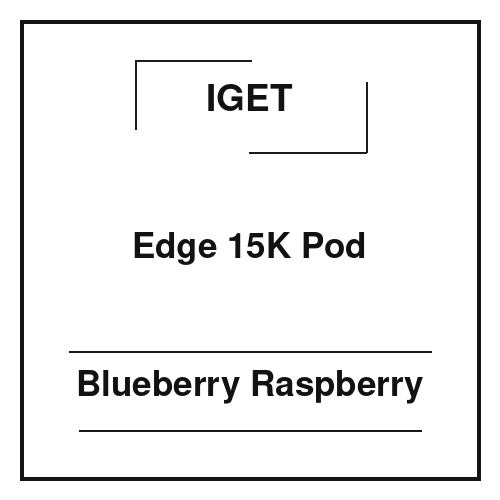 Iget Edge 15K Pod Blueberry Raspberry