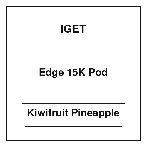 Iget Edge 15K Pod Kiwifruit Pineapple