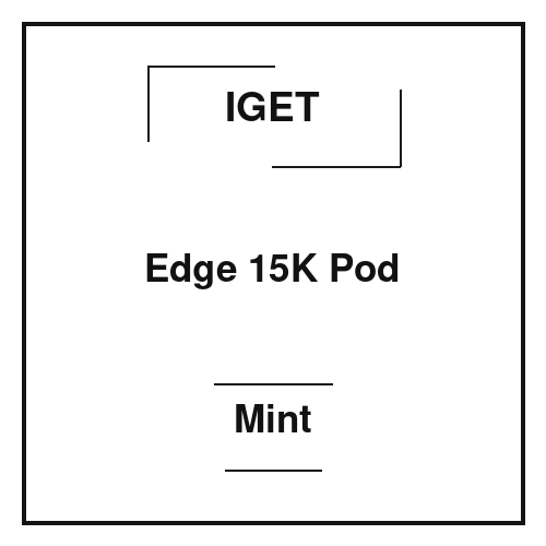 Iget Edge 15K Pod Mint