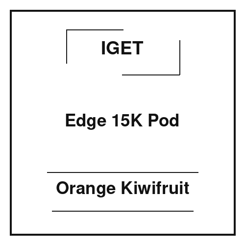 Iget Edge 15K Pod Orange Kiwifruit