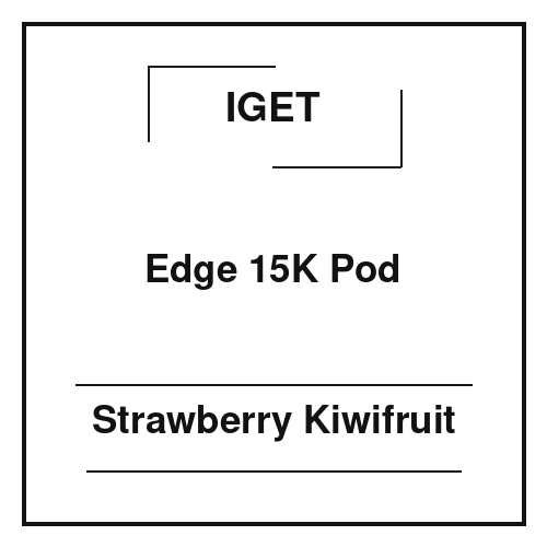 Iget Edge 15K Pod Strawberry Kiwifruit