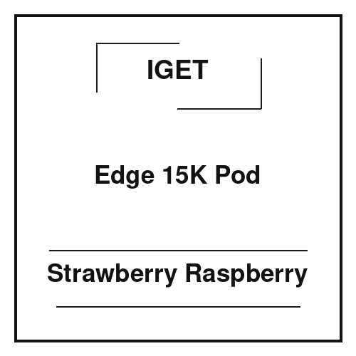 Iget Edge 15K Pod Strawberry Raspberry
