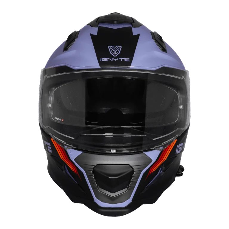 IGNYTE IGN-16 ISS DOT QUANTUMM GLOSSY METAL BLUE 10263C/RED ORANGE C/V 600 MM WITH EXTRA SMOKE VISOR IGNYTE IGN-16 ISS DOT QUANTUMM GLOSSY METAL BLUE 10263C/RED ORANGE C/V 600 MM WITH EXTRA SMOKE VISOR