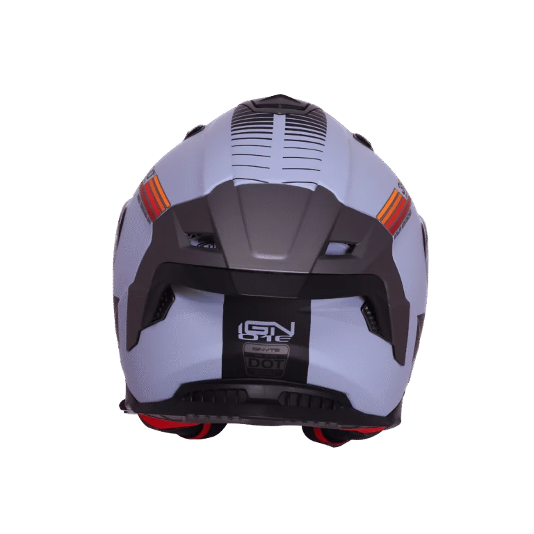 IGNYTE IGN-16 ISS DOT QUANTUMM MATT METAL BLUE 10263C/RED ORANGE C/V 580 MM WITH EXTRA SMOKE VISOR IGNYTE IGN-16 ISS DOT QUANTUMM MATT METAL BLUE 10263C/RED ORANGE C/V 580 MM WITH EXTRA SMOKE VISOR