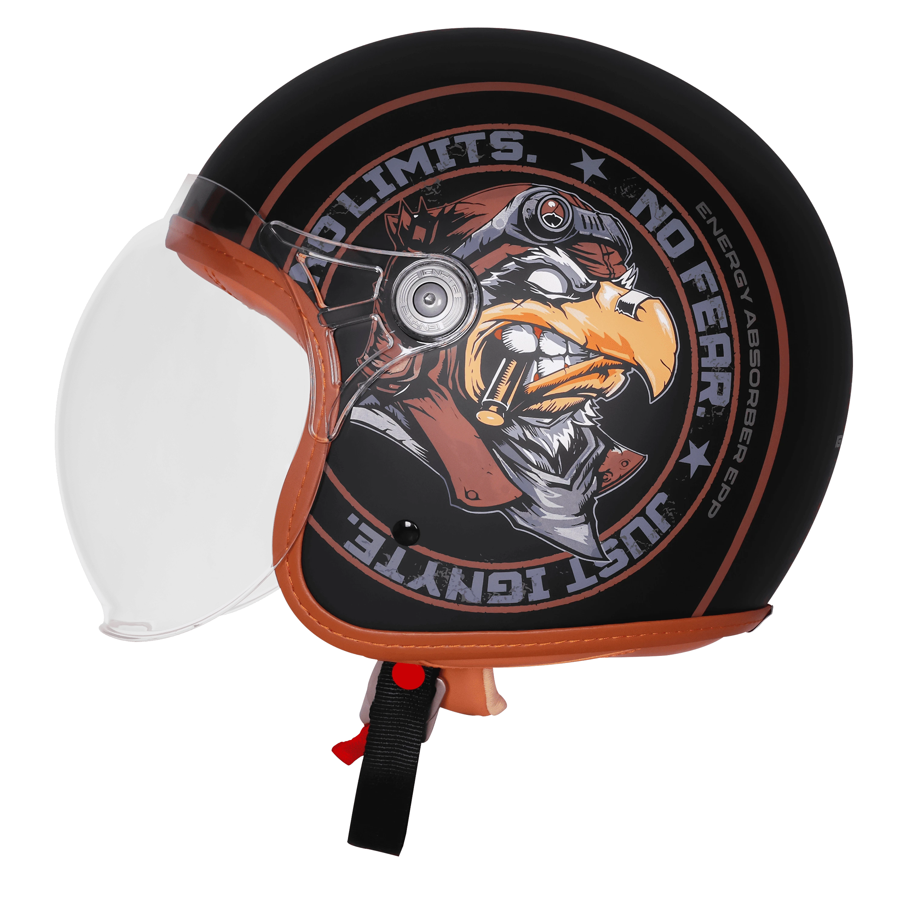 IGNYTE IGN-58 DOT EAGLE GLOSSY BLACK/LIGHT BROWN C/V 580 MM